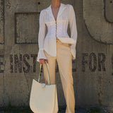 Silk Corset Blouse