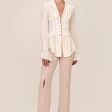 Silk Corset Blouse