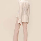 Silk Corset Blouse