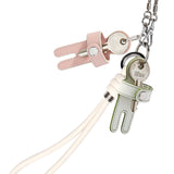 Keychain duo Necklace - HAN WEN STUDIO