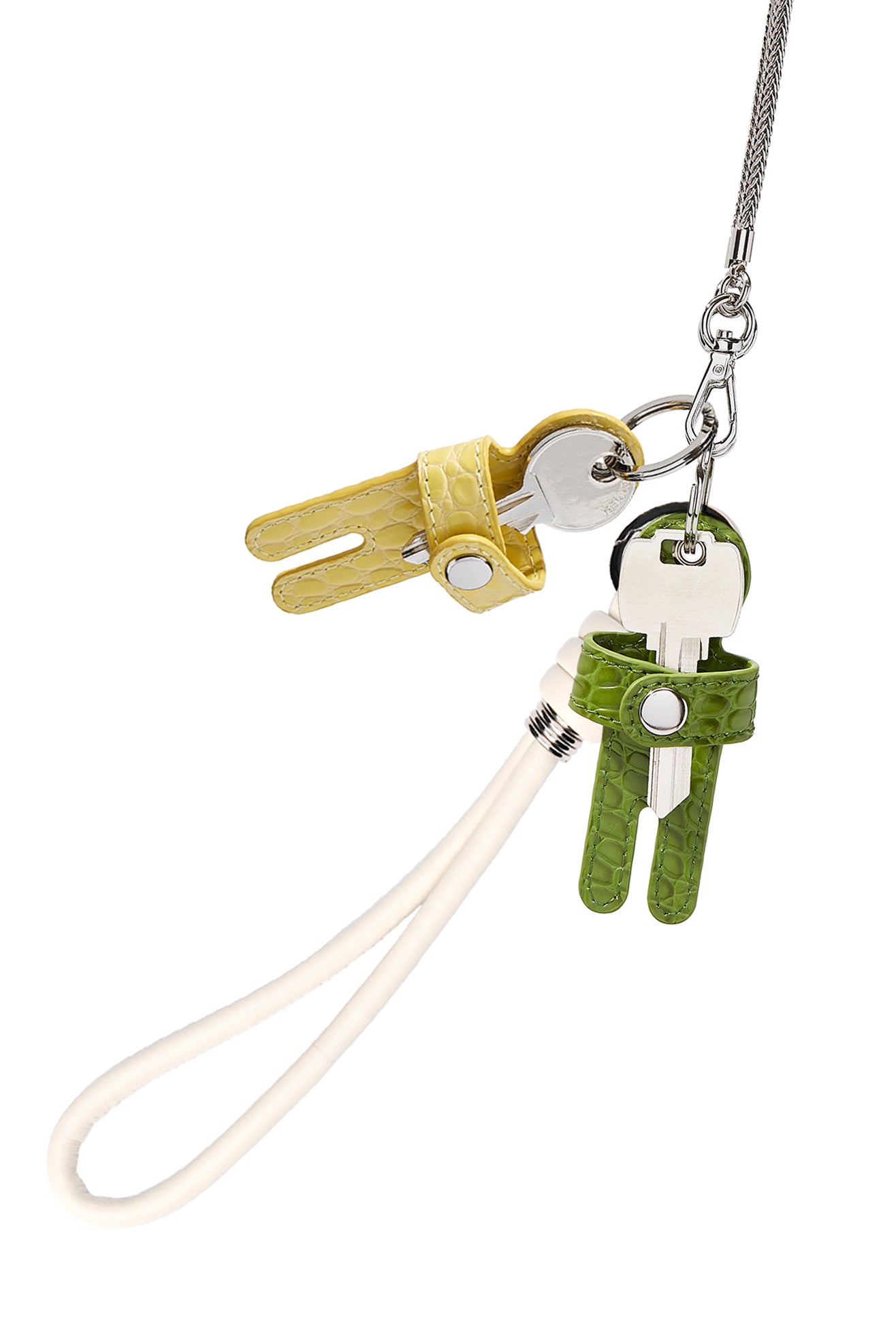Keychain duo Necklace - HAN WEN STUDIO