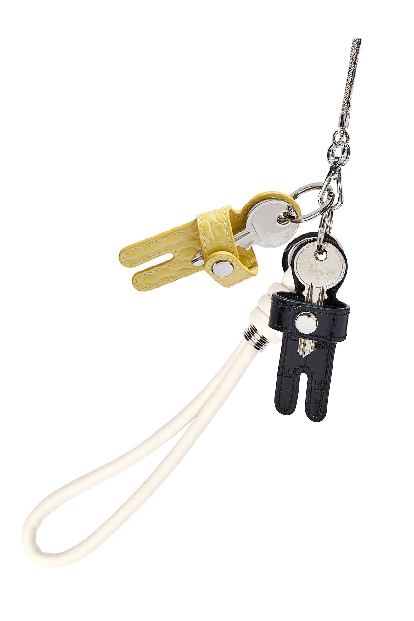 Keychain duo Necklace - HAN WEN STUDIO
