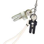 Keychain duo Necklace - HAN WEN STUDIO
