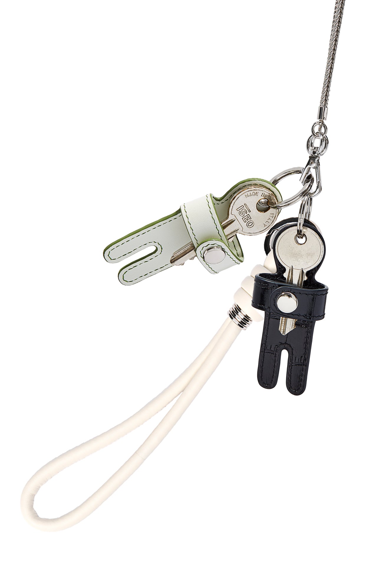 Keychain duo Necklace - HAN WEN STUDIO