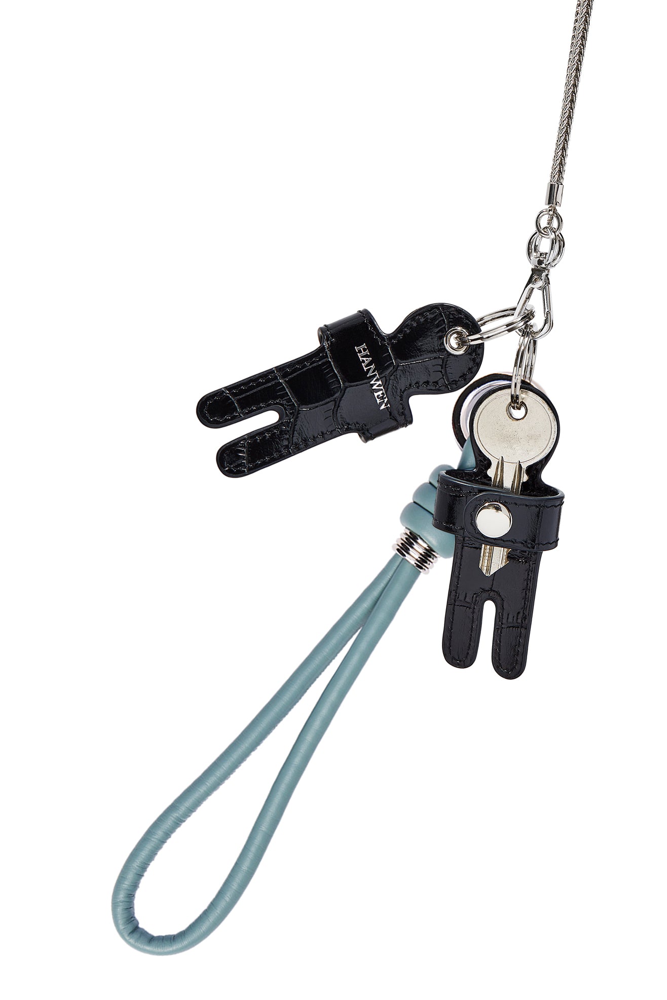 Keychain duo Necklace - HAN WEN STUDIO